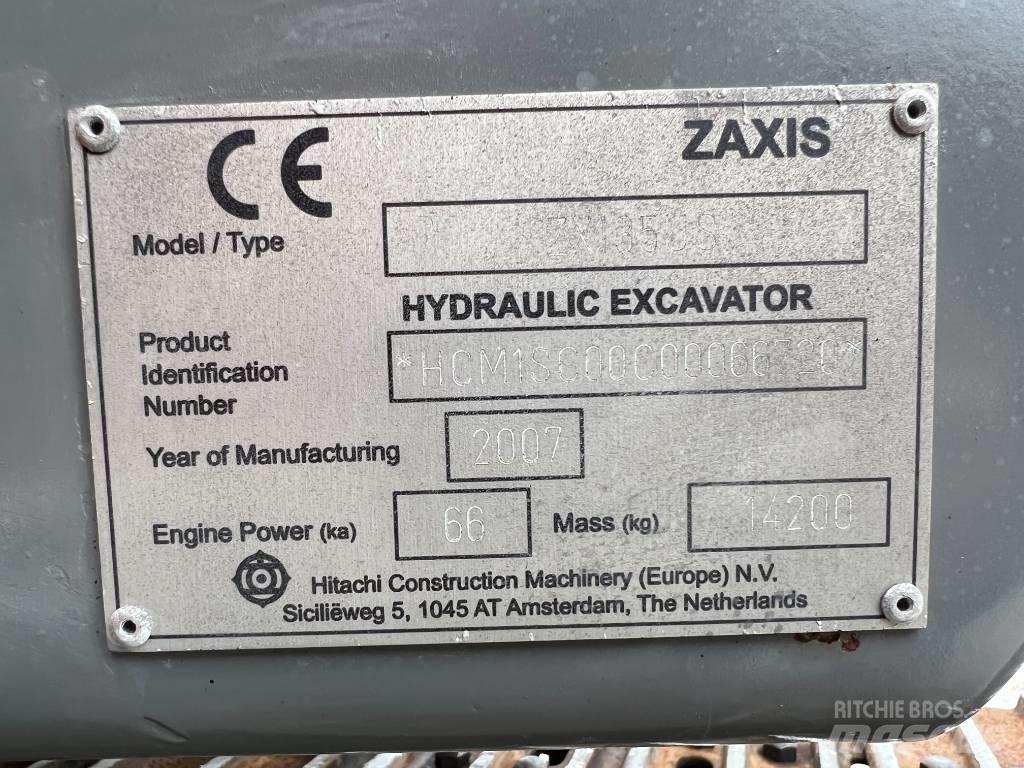 Hitachi ZX 135 US Bageri guseničari