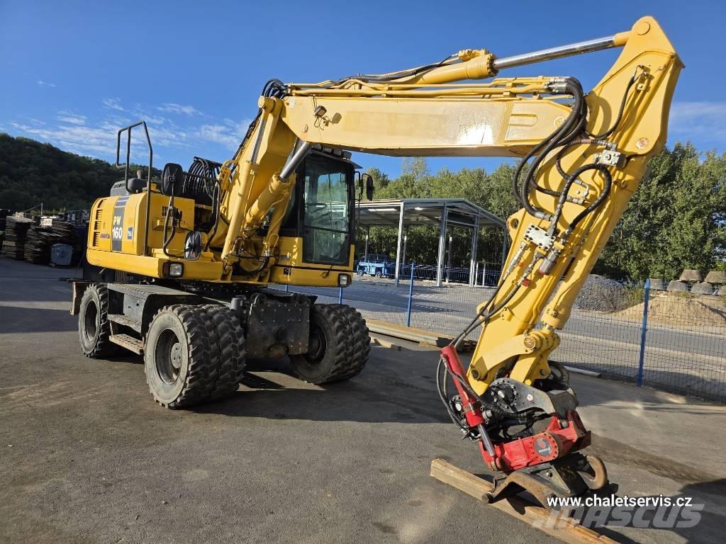 Komatsu PW 160 Bageri točkaši