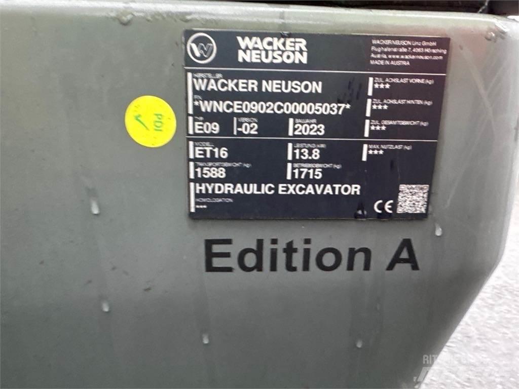 Wacker Neuson ET16 Bageri guseničari