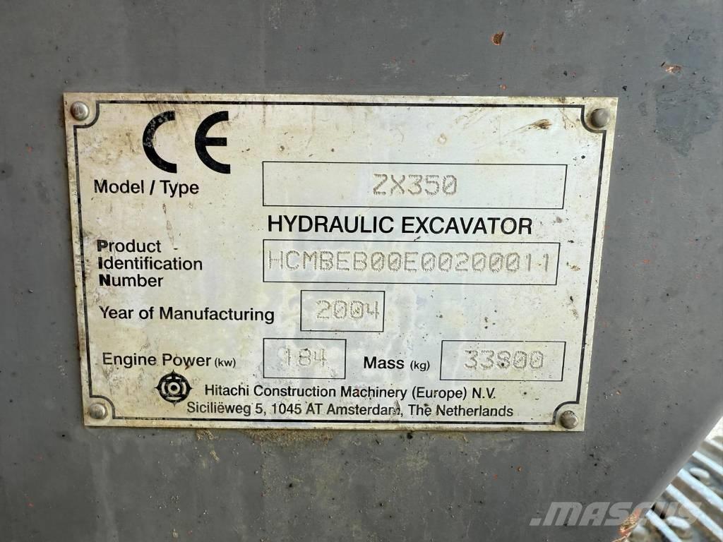 Hitachi ZX 350 Bageri guseničari