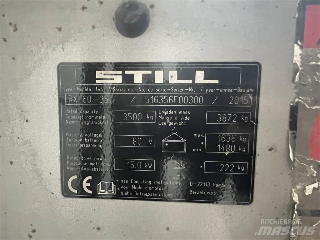 Still RX60-35 Električni viljuškari