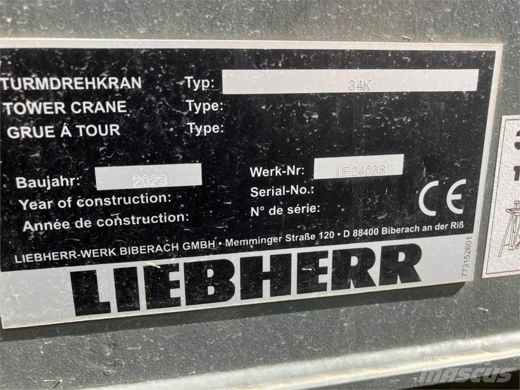 Liebherr 34K Kranovi tornjevi