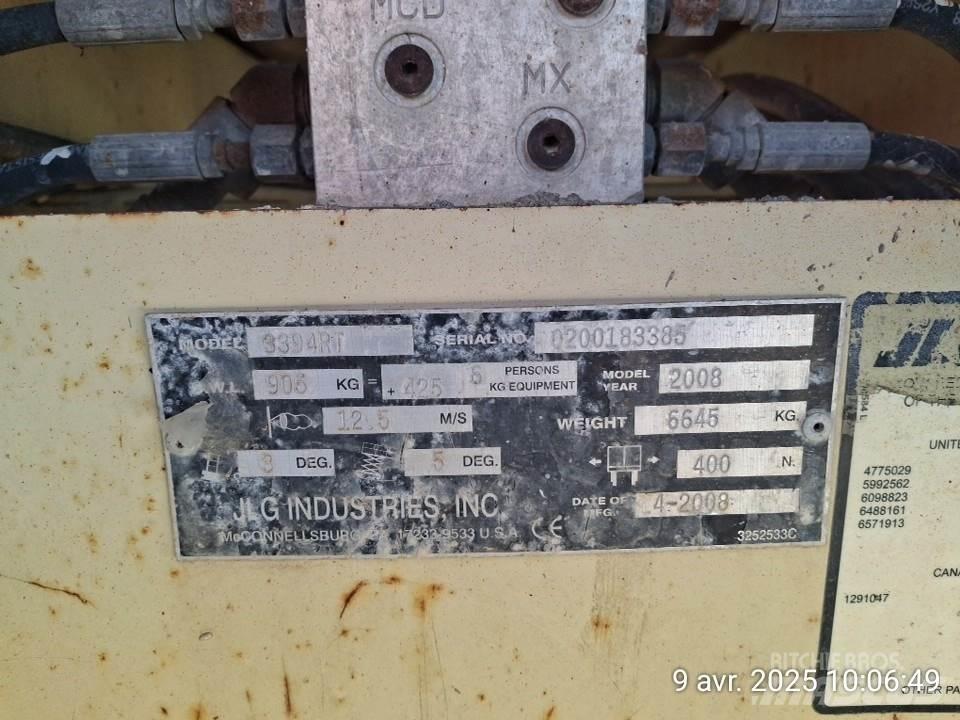 JLG 3394RT Makazaste platforme