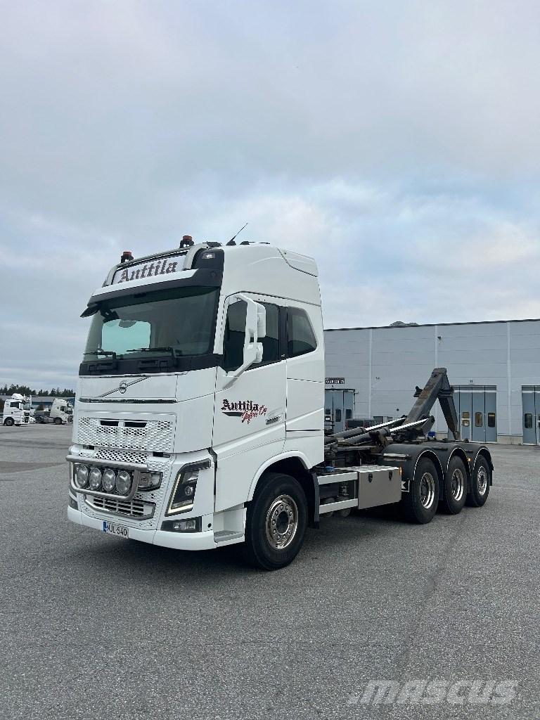 Volvo FH16 650 Euro6 Rol kiper kamioni sa kukom za podizanje tereta