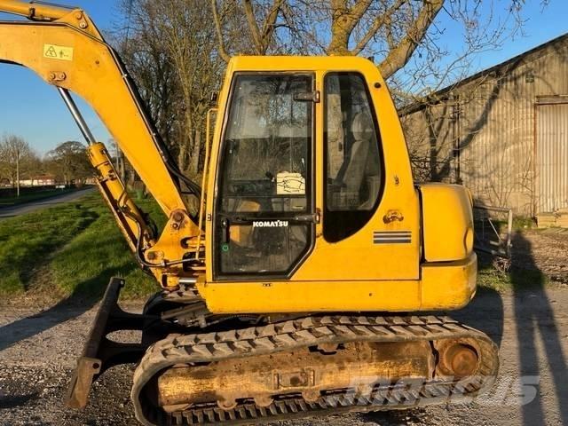 Komatsu PC 75 R Midi bageri 7t – 12t