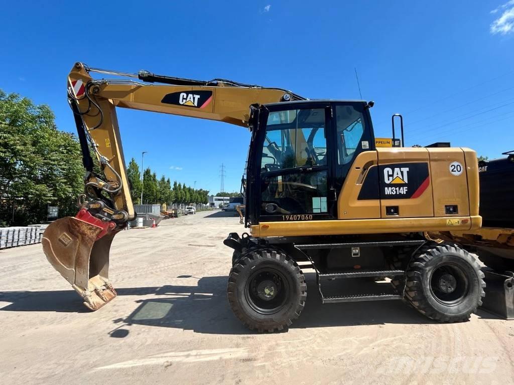 CAT M 314 F Bageri točkaši