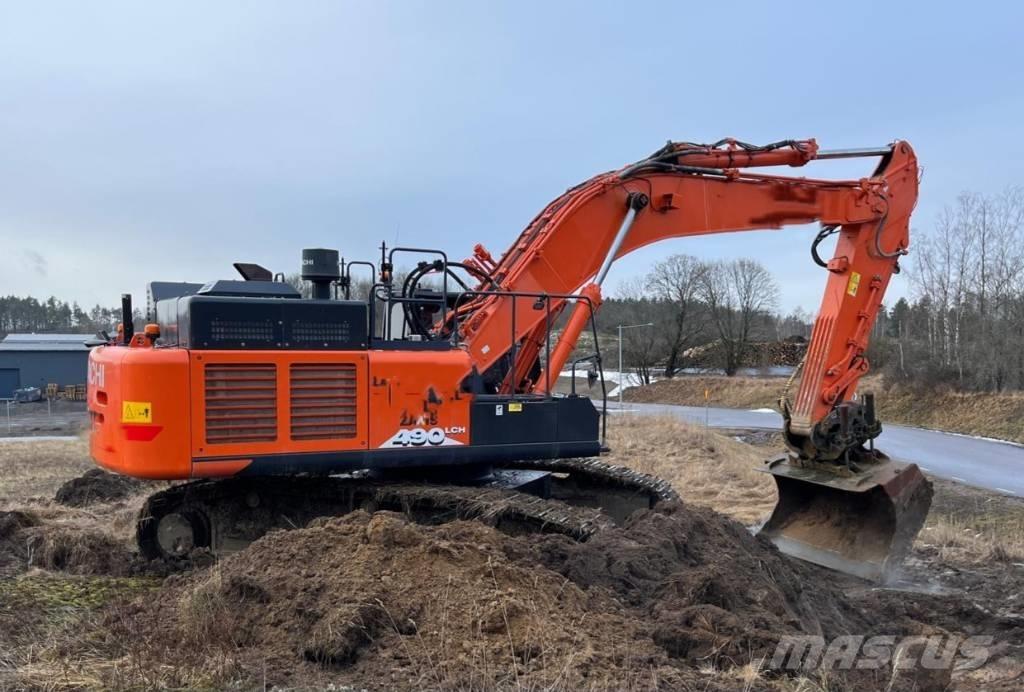 Hitachi ZX 490 LCH Bageri guseničari