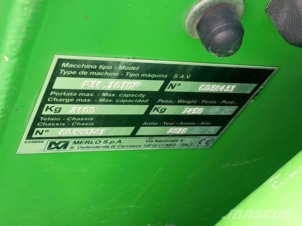 Merlo P34.10 TOP Teleskopski viljuškari