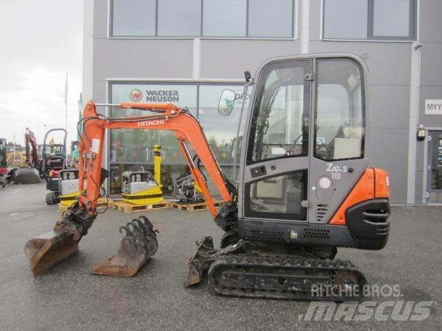 Hitachi ZX 18 Mini bageri < 7t