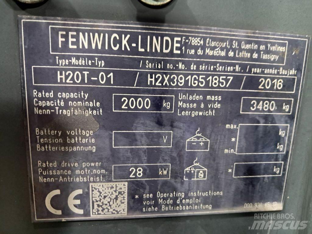 Linde H20T-01 Plinski viljuškari