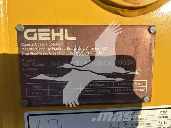 Gehl RT165 Skid steer mini utovarivači
