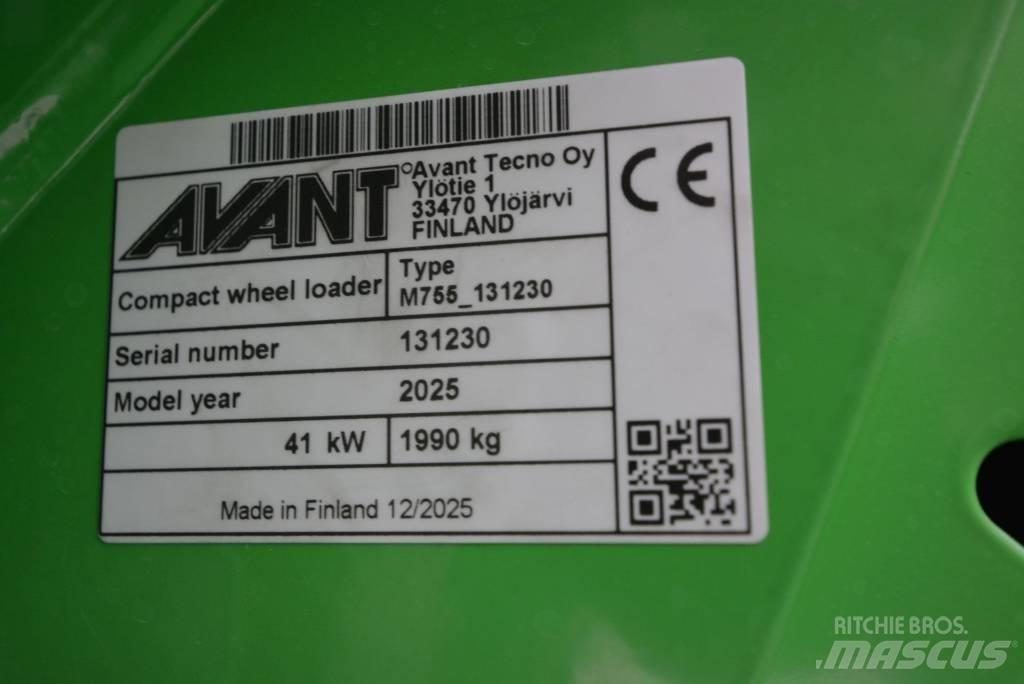 Avant 755i Mini utovarivači