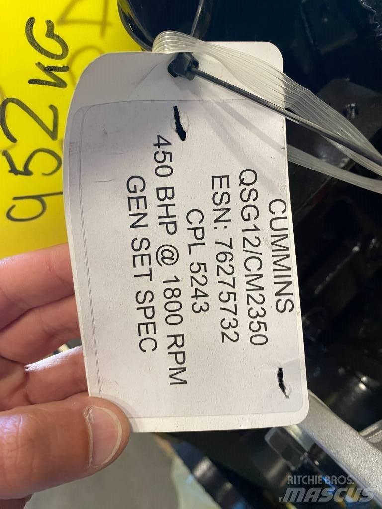 Cummins QSG12 Ostale poljoprivredne mašine