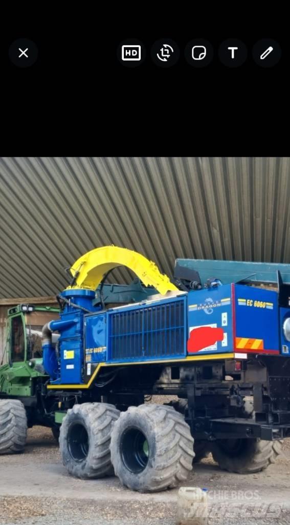 Dutch Dragon EC6060 Drobilice drva / čiperi