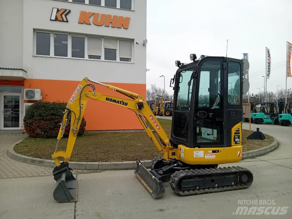 Komatsu PC 16 R-3HS Mini bageri < 7t