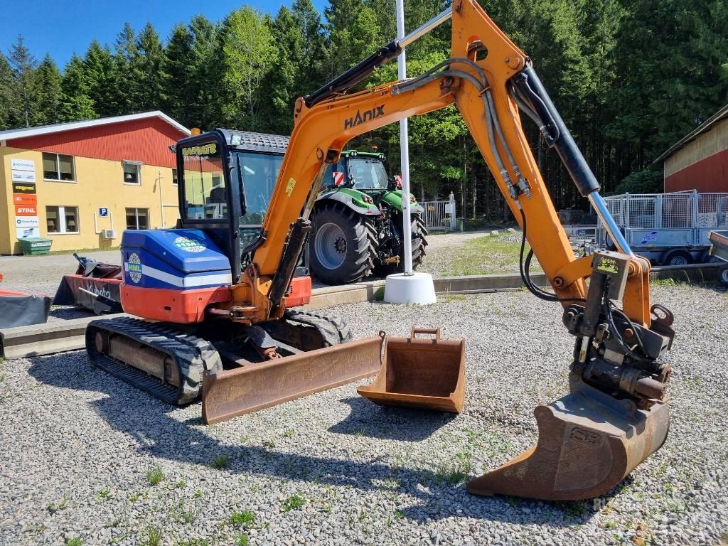 Hanix H 55 DR Mini bageri < 7t