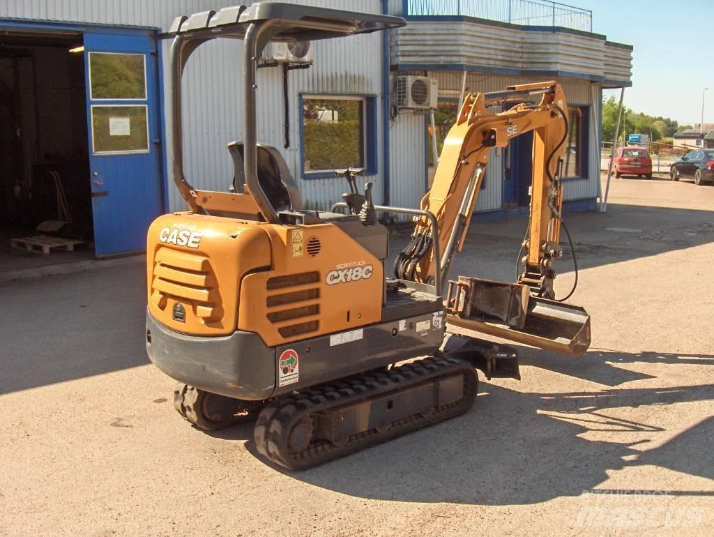 CASE CX 18 Mini bageri < 7t