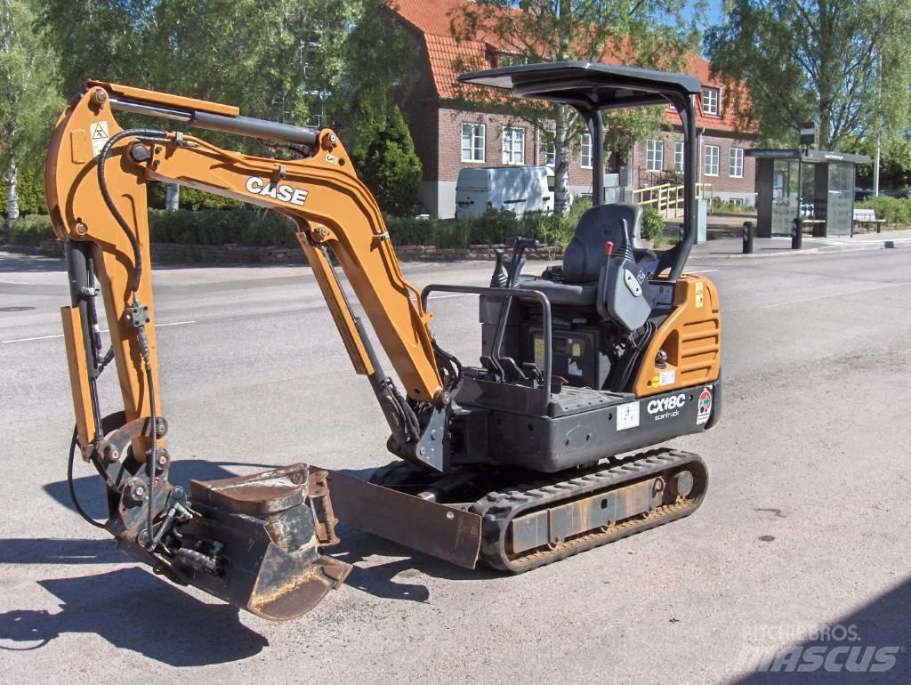 CASE CX 18 Mini bageri < 7t