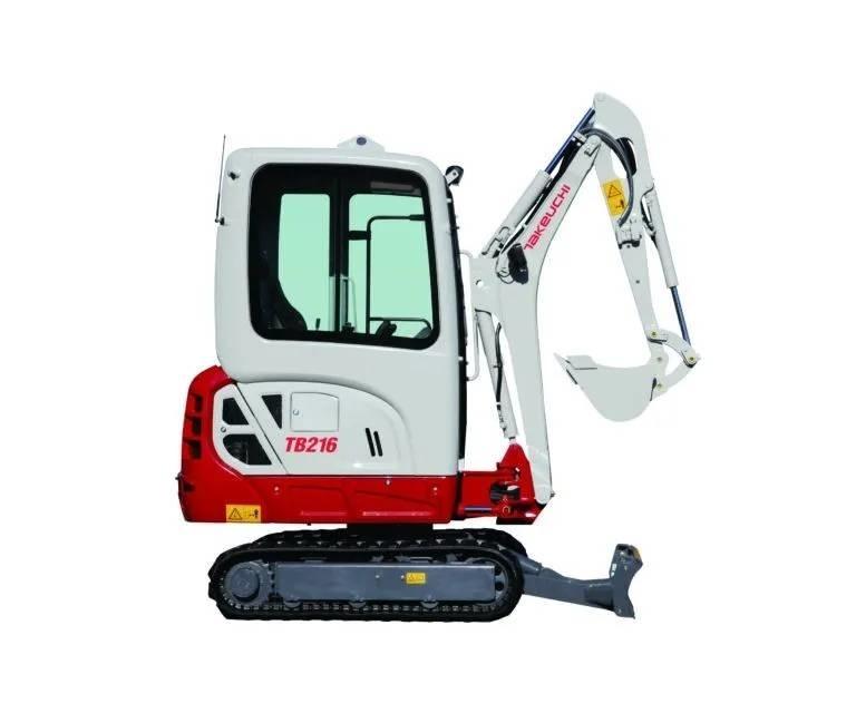Takeuchi TB216 Mini bageri < 7t