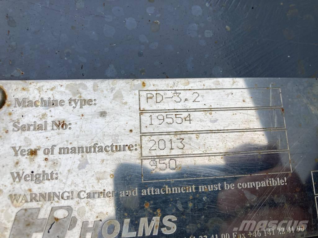 Holms PD 3-2 Snežne daske i plugovi