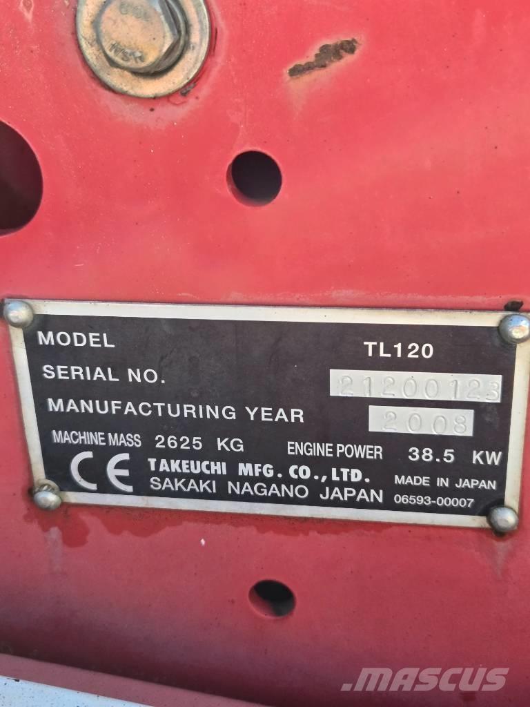 Takeuchi TL120 Skid steer mini utovarivači