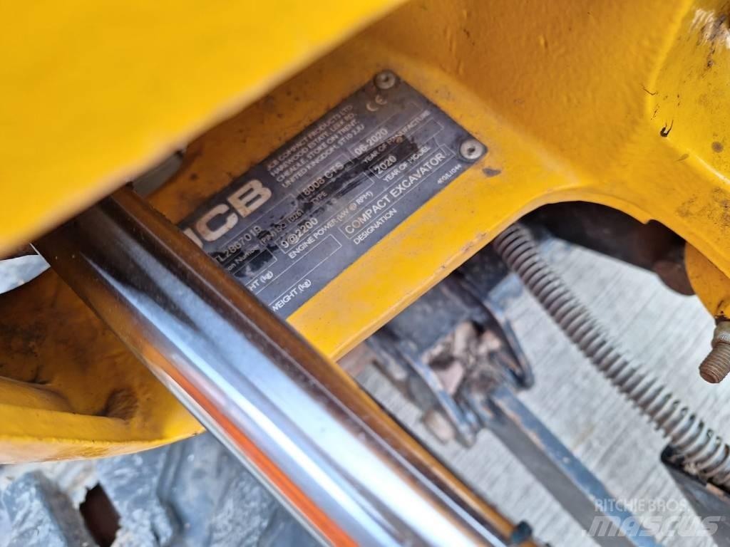 JCB 8008 Mini bageri < 7t