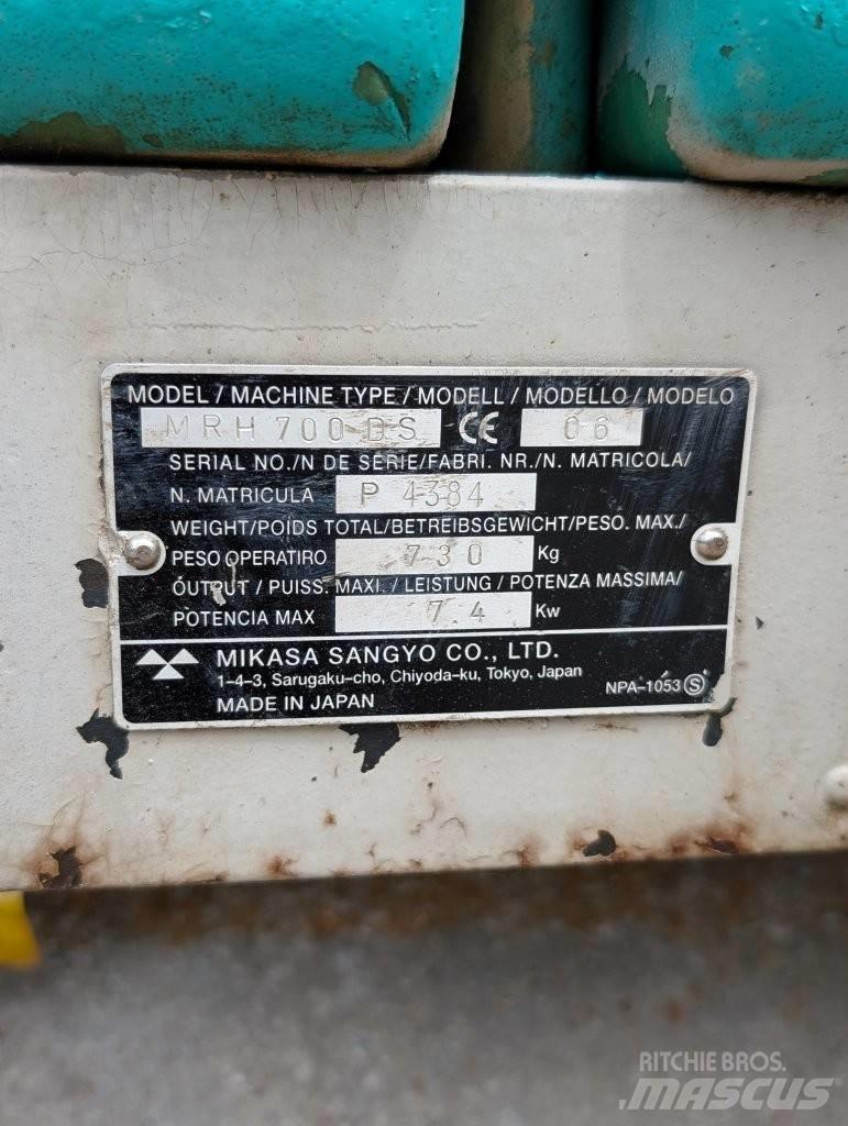 Mikasa MRH 700 DS Nabijači zemlje