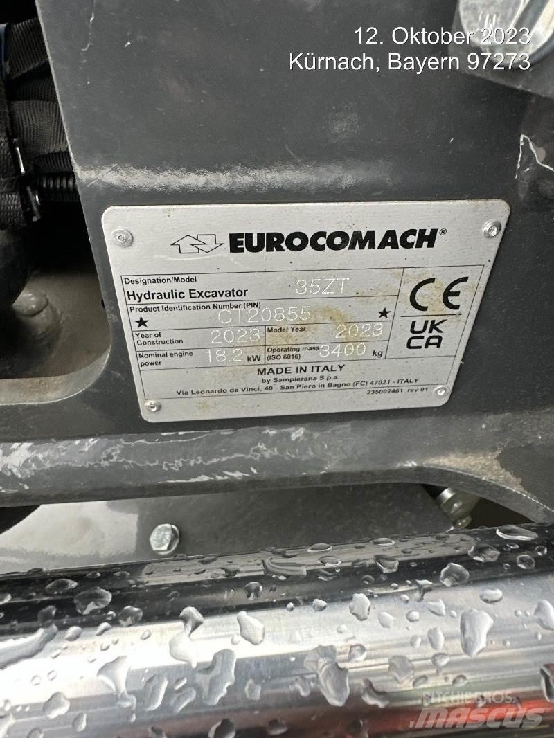 Eurocomach 35ZT Mini bageri < 7t