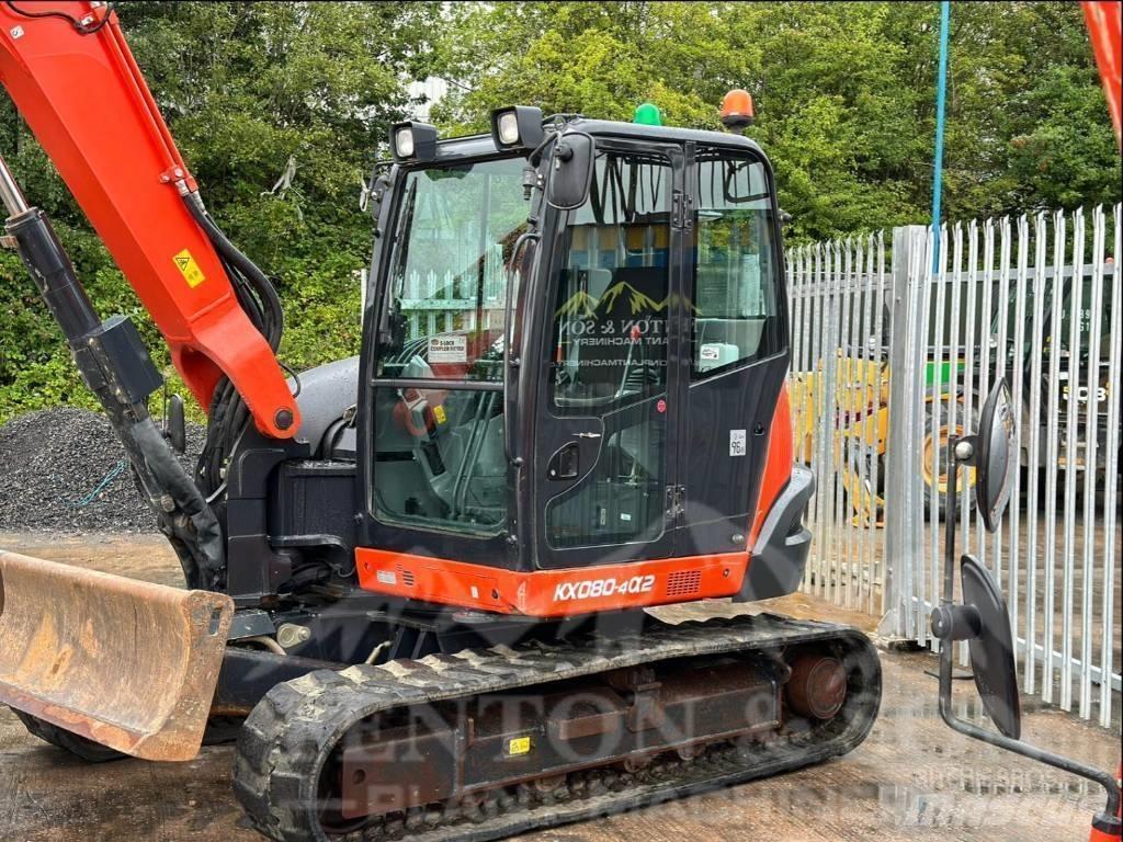 Kubota KX 080-4 Midi bageri 7t – 12t