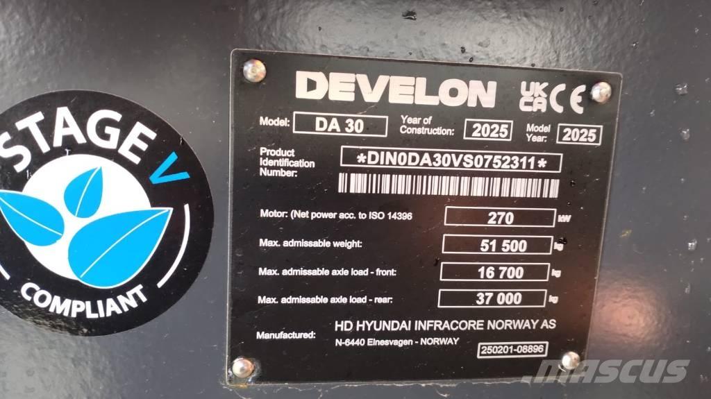 Develon DA 30-7 Zglobni damperi