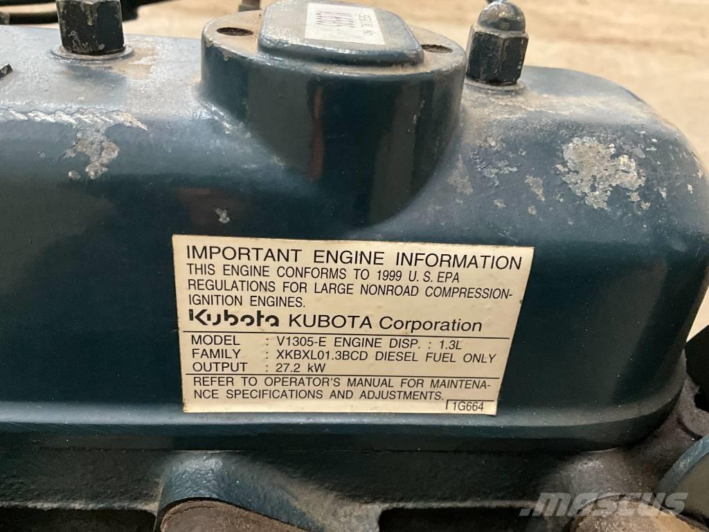 Kubota V 1305 Motori za građevinarstvo