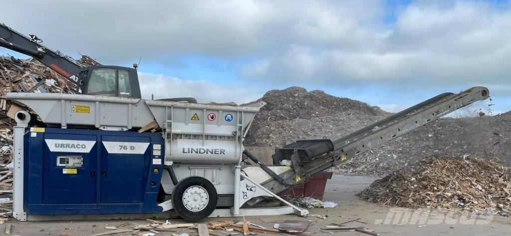 Lindner Urraco 75 D Mašine za uništavanje otpada