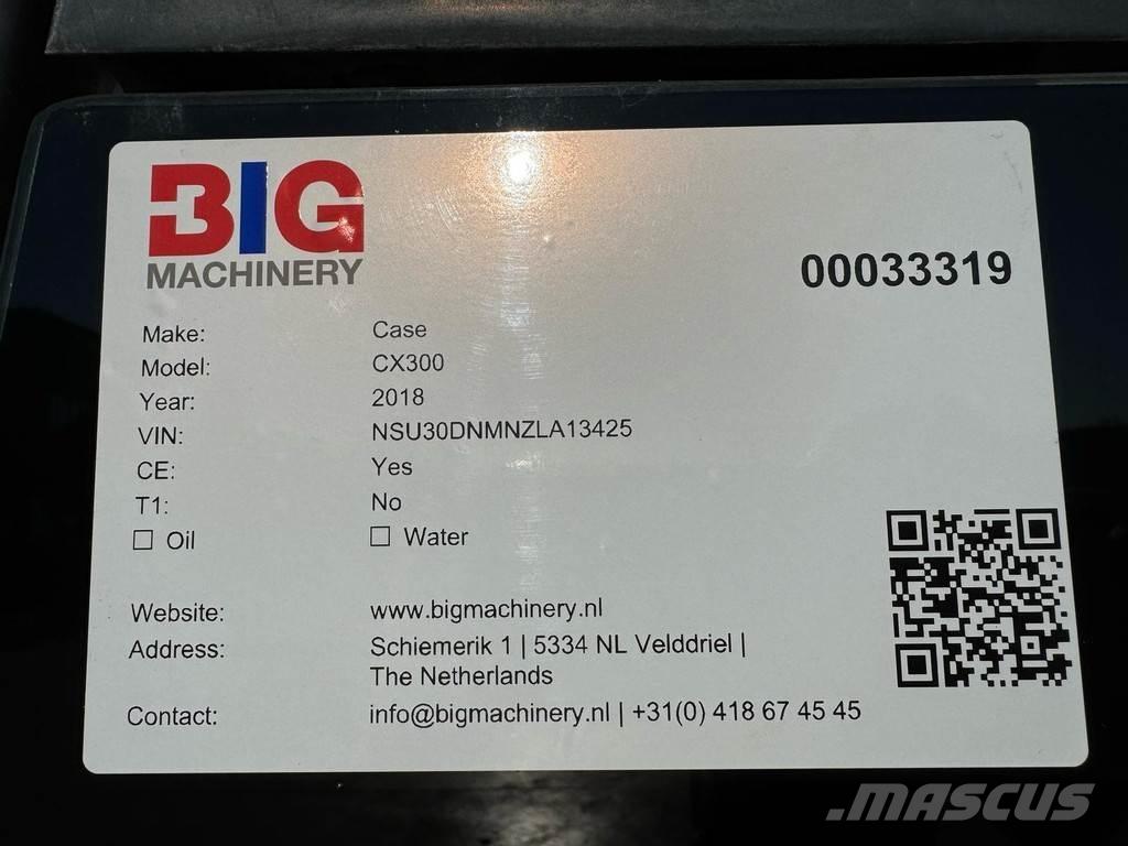 CASE CX300D Bageri guseničari