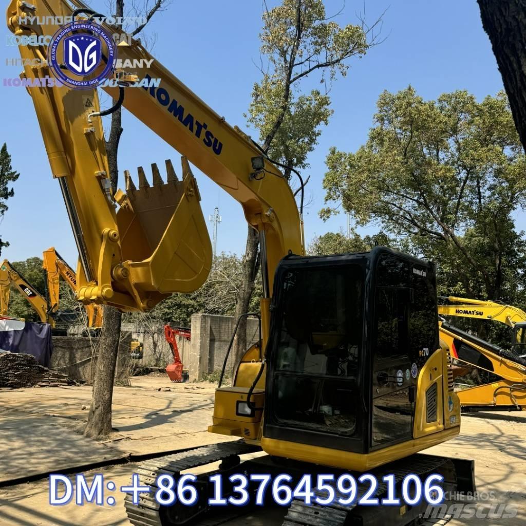 Komatsu Komatsu PC70 Bageri guseničari
