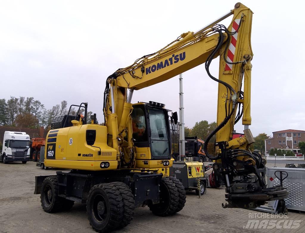 Komatsu PW160-11 Bageri točkaši