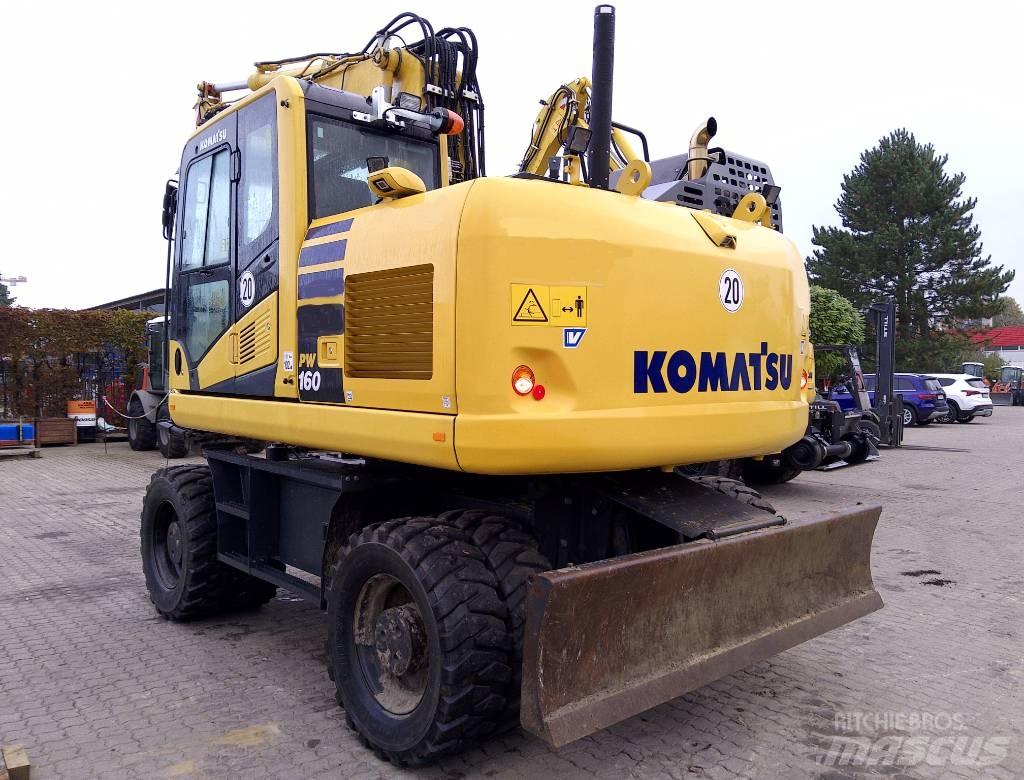 Komatsu PW160-11 Bageri točkaši