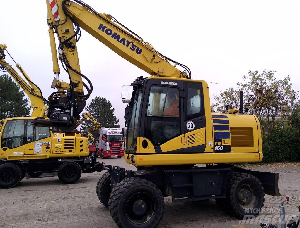 Komatsu PW160-11 Bageri točkaši