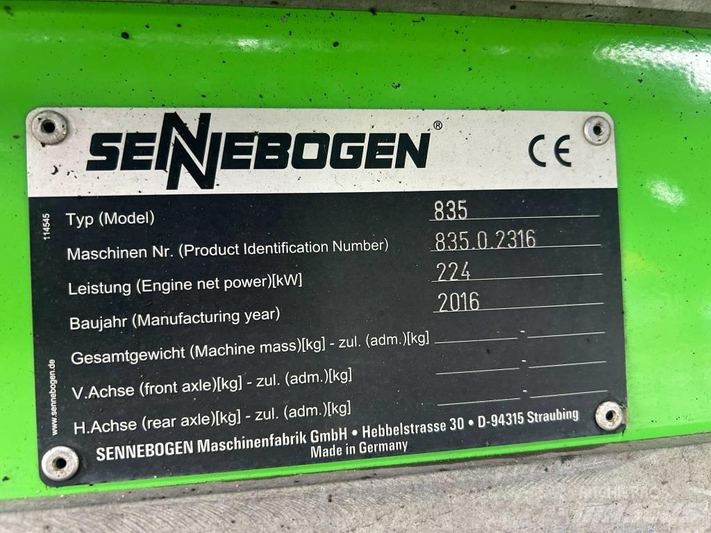 Sennebogen 835 M Bageri za prenos primarnih/sekundarnih sirovina