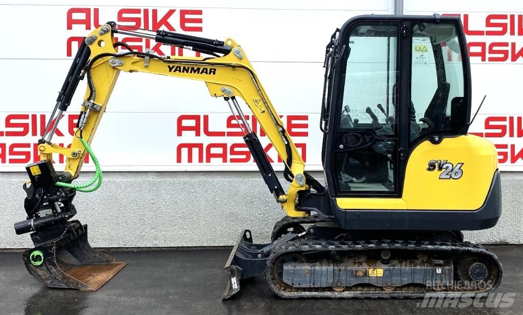 Yanmar SV 26 Mini bageri < 7t