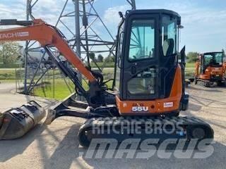 Hitachi ZX55U Mini bageri < 7t
