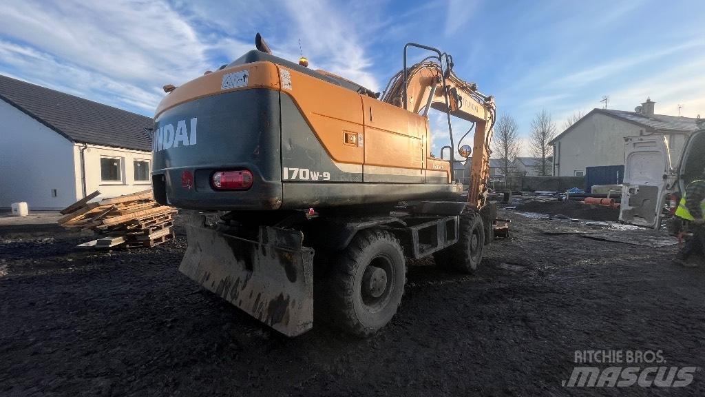 Hyundai Robex 170w-9 Bageri točkaši