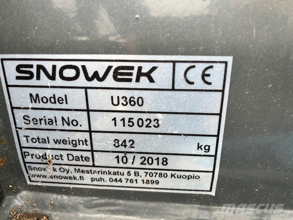 Snowek U360 Snežne daske i plugovi