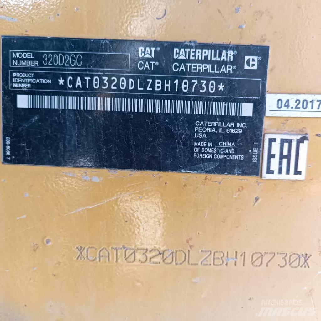 CAT 320D2 GC Bageri guseničari