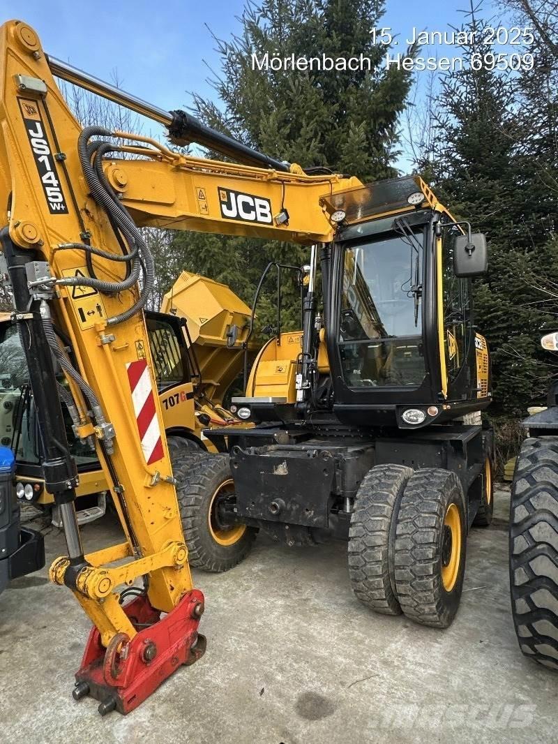 JCB JS145W PLUS Bageri točkaši