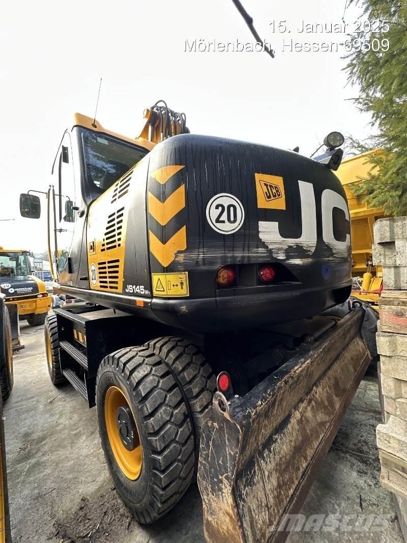 JCB JS145W PLUS Bageri točkaši