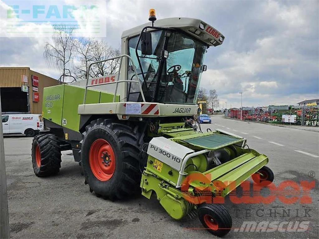 CLAAS jaguar 850 Mašine za stočnu hranu sa sopstvenim pogonom
