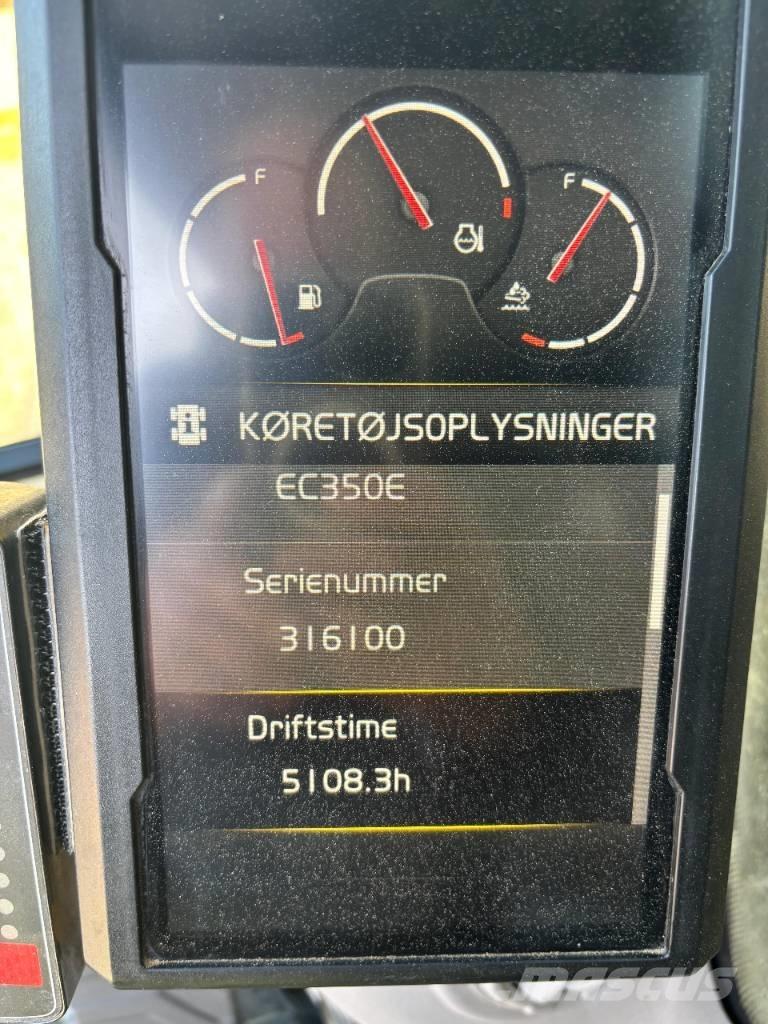 Volvo EC 350 EL Bageri guseničari