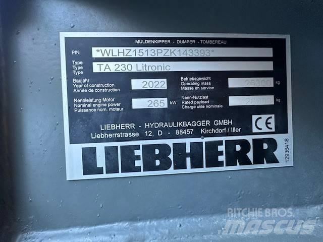 Liebherr TA 230 Zglobni damperi