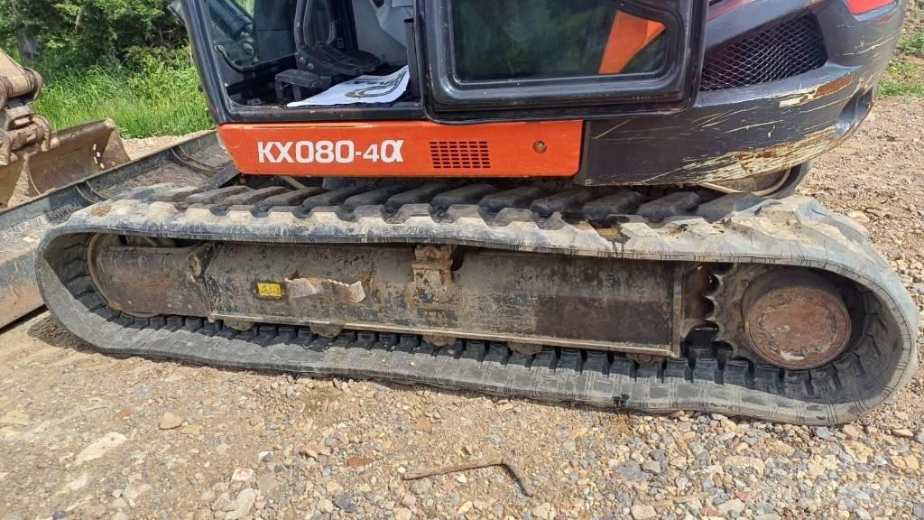 Kubota KX 080-4 Midi bageri 7t – 12t