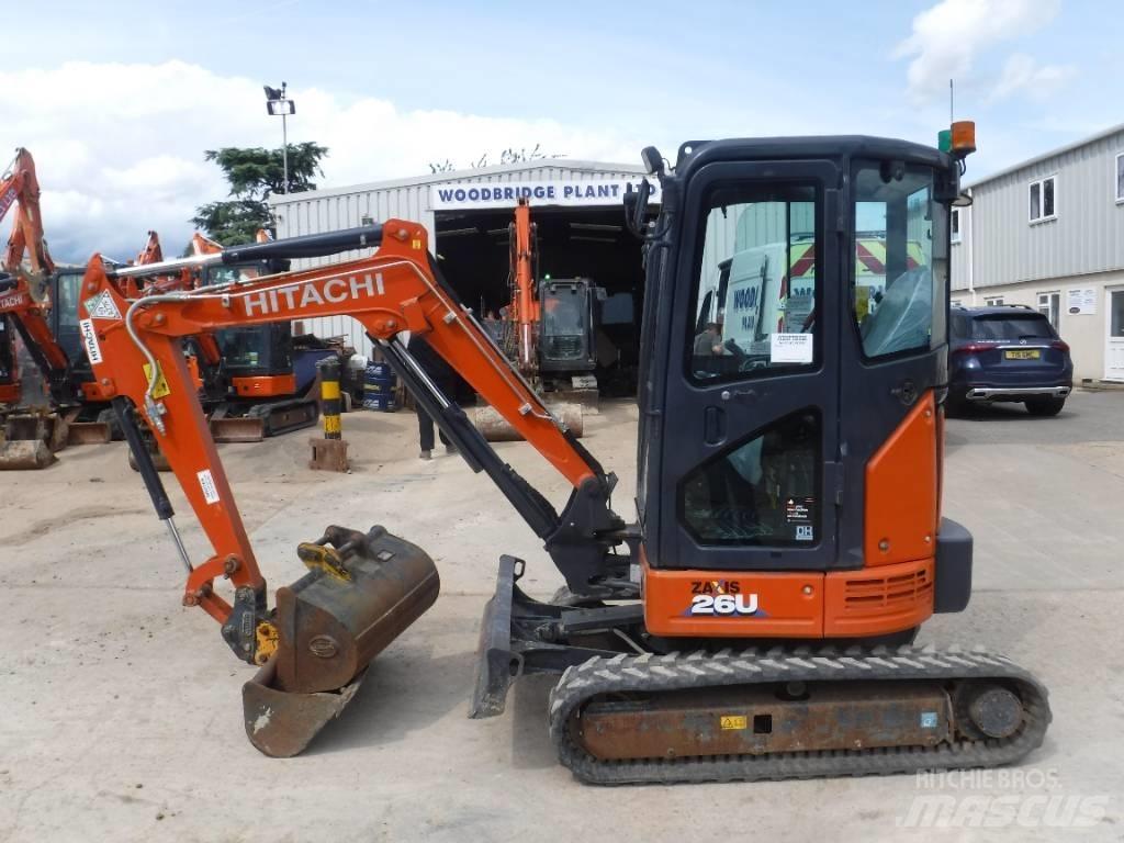 Hitachi ZX 26 U-6 Mini bageri < 7t